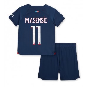 Paris Saint-Germain Marco Asensio #11 Domaci Dres za Dječji 2023-24 Kratak Rukavima (+ kratke hlače)